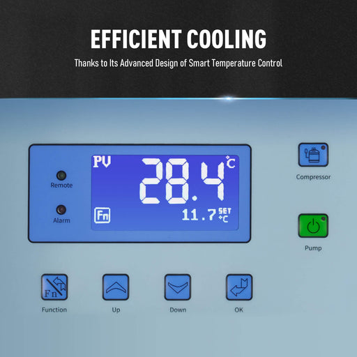 12.8 Ton Cooling Chiller for 53 Gal Laser and CNC Water Chiller