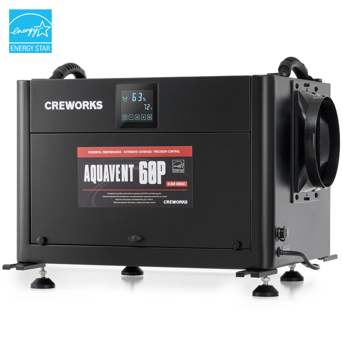 130 PPD Commercial Dehumidifier for Crawl Space Basement Warehouse