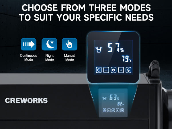 Three Operating Modes 130 PPD Commercial Dehumidifier for Crawl Space Basement Warehouse