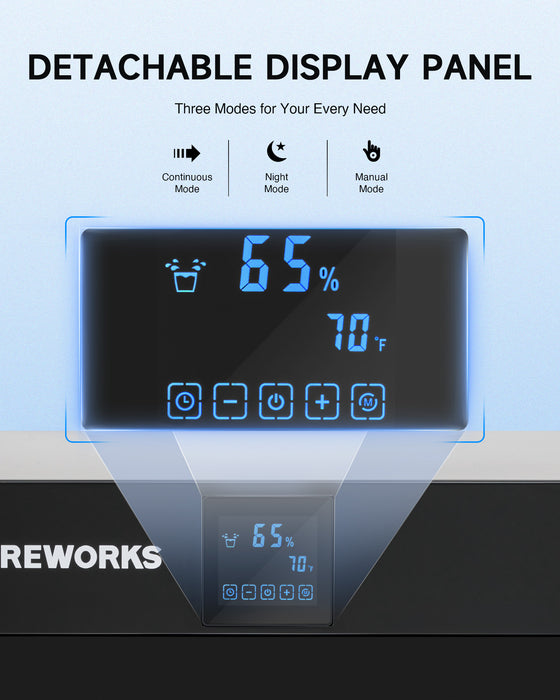 130 PPD Commercial Dehumidifier for Crawl Space Basement Warehouse
