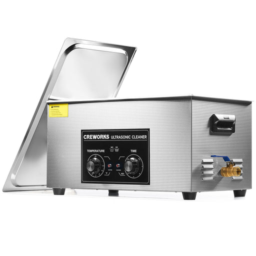 KNOB ULTRASONIC CLEANER WITH DIGITAL TIMER AND HEATER FOR ULTRASONIC CLEANING 22L