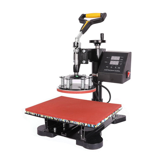 Heat Press Machine -12''x15'' 900W, LED, 360° Rotation