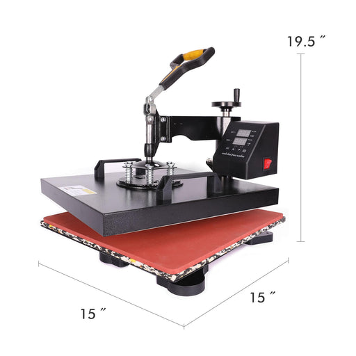 Multifunctional 360° Swivel T-shirt Heat Press Machine