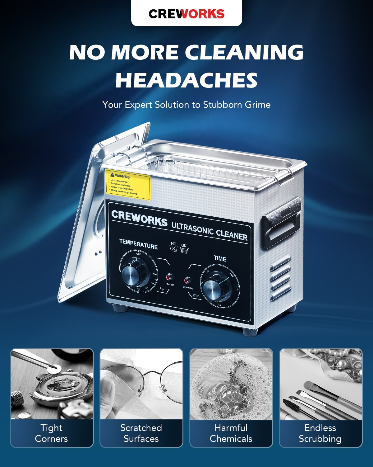 Revolutionize Your Cleaning Routine with the UltraClean Pro 2.0 Ultrasonic Cleaner
