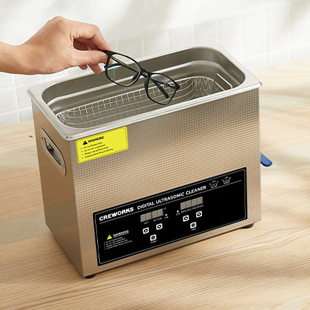 Here's a general guide on how to use an ultrasonic cleaner