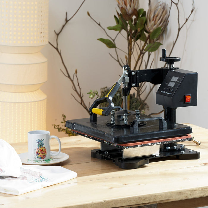 how to use a heat press machine