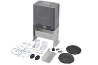 a complete sliding gate opener kit with all the installation hardware