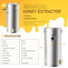 2-Frame Manual Honey Extractor Beekeeping Equipment Hand Crank Drum Honeycomb