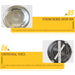 2-Frame Manual Honey Extractor Beekeeping Equipment Hand Crank Drum Honeycomb