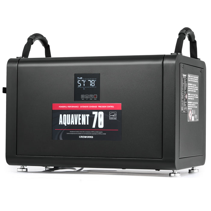 CREWORKS 145 Pints Commercial Dehumidifier w Adjustable Timer & Humidity Level