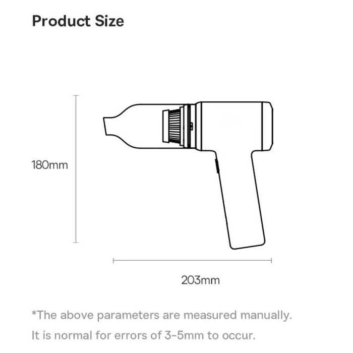 Car Vacuum Cleaner Wireless Air Dust Blower Gun for Car Powerful Portable Car Cleaning Appliance Cordless Vehicle Cleaner