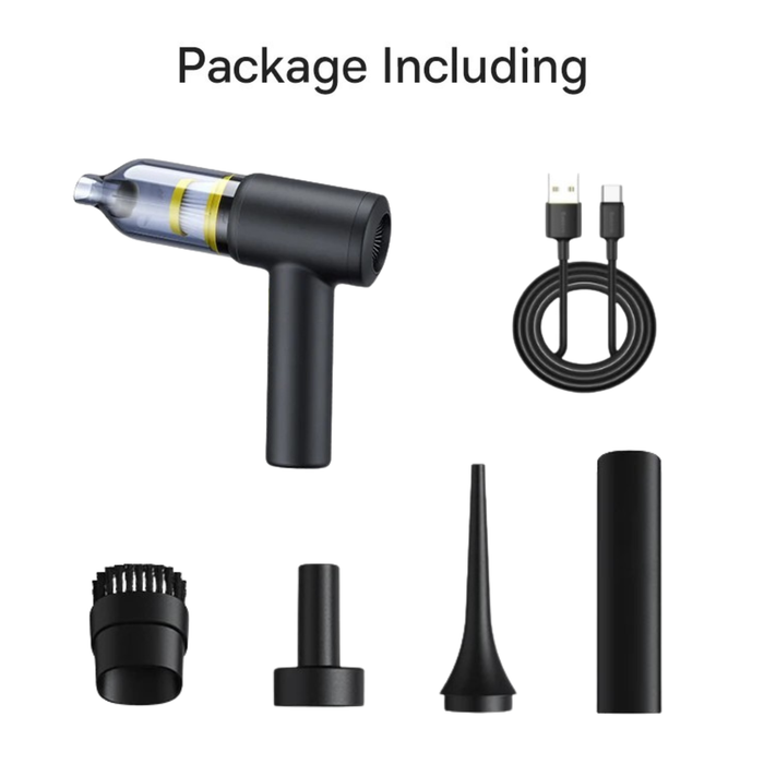 Car Vacuum Cleaner Wireless Air Dust Blower Gun for Car Powerful Portable Car Cleaning Appliance Cordless Vehicle Cleaner