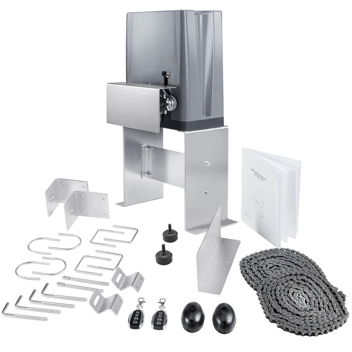 Secure Access 1800lb Sliding Gate Opener with Hardware Kit （Metal）