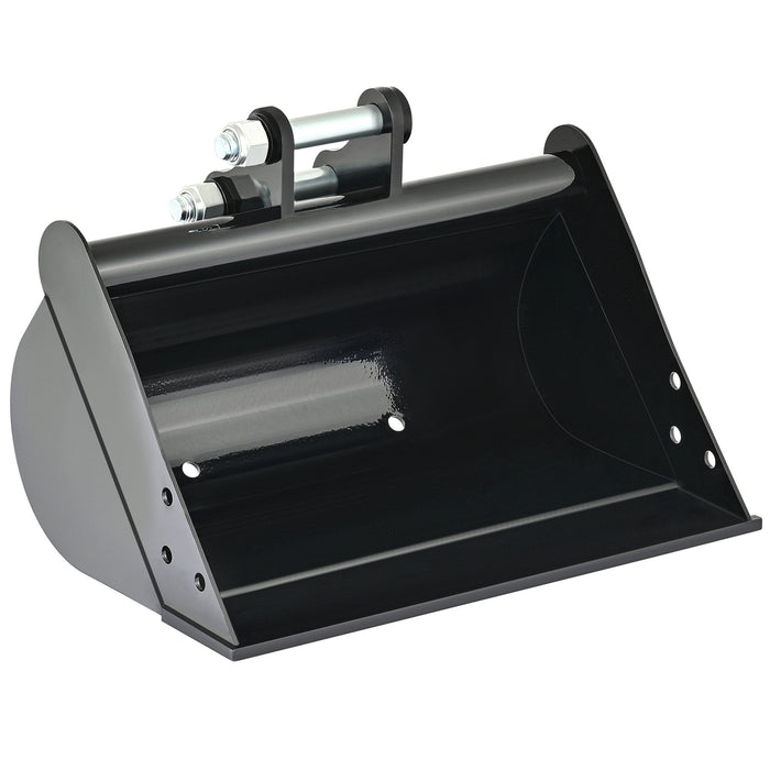 AHM 500 mm Plain Bucket Grading Flat Attachment for Mini Excavator Small Digger