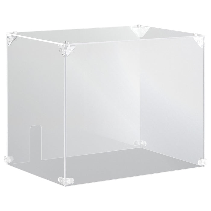 Creworks Cover for Reducing Noise, Transparent Acrylic Soundproof Shield for Jewelry Ultrasonic Cleaners, Noise Reduction Sound Box for 1L 2L 3L Digital Ultrasonic Cleaners