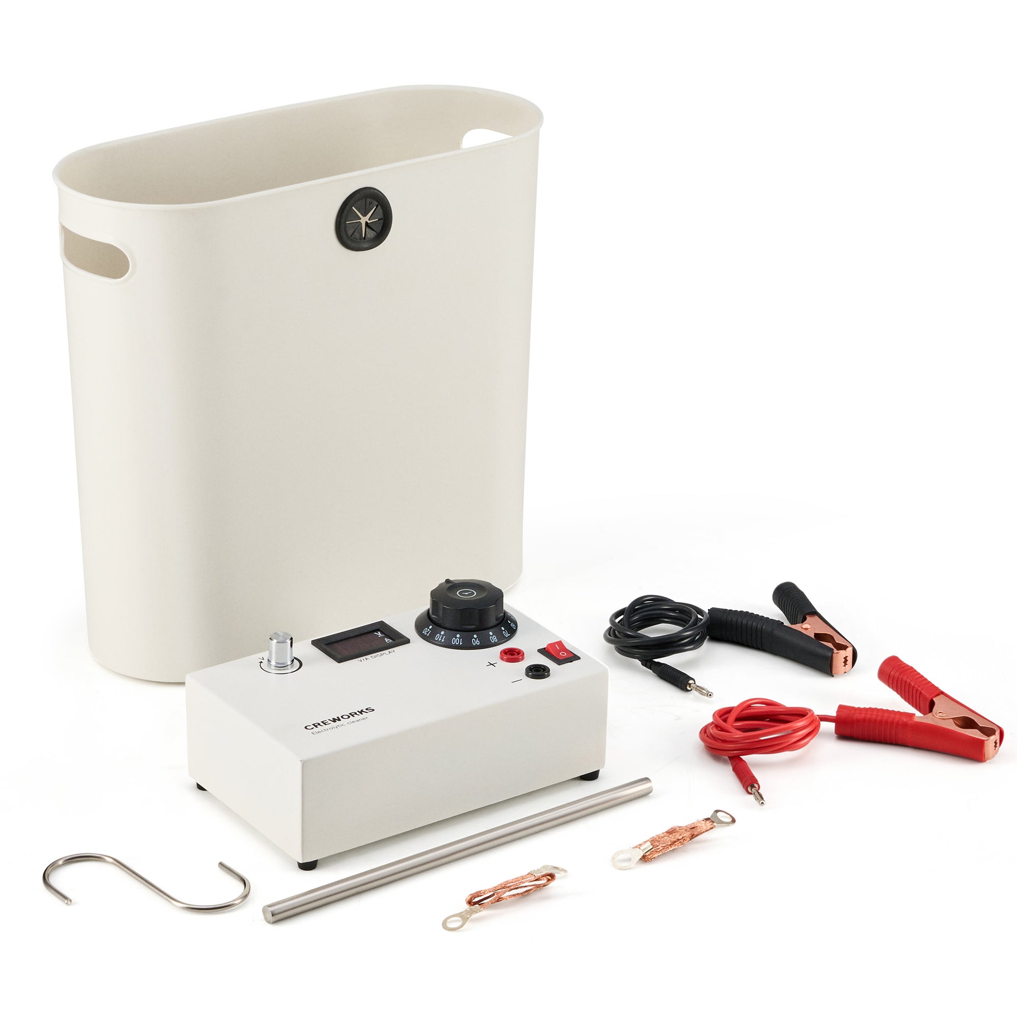 Electrolytic Rust Removal Kit, Electrolysis Derusting Cleaning Machine ...