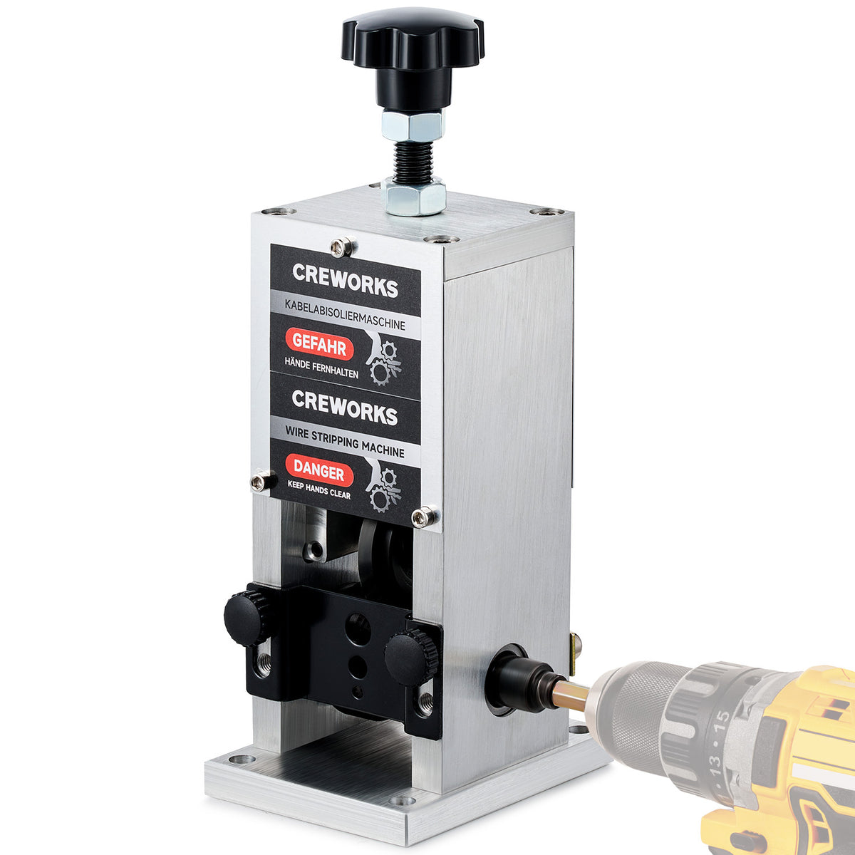 Manual Wire Stripper Stripping Machine 0.06-1 In Hand Or Drill Powered Portable P 010164550726 - Foto 7