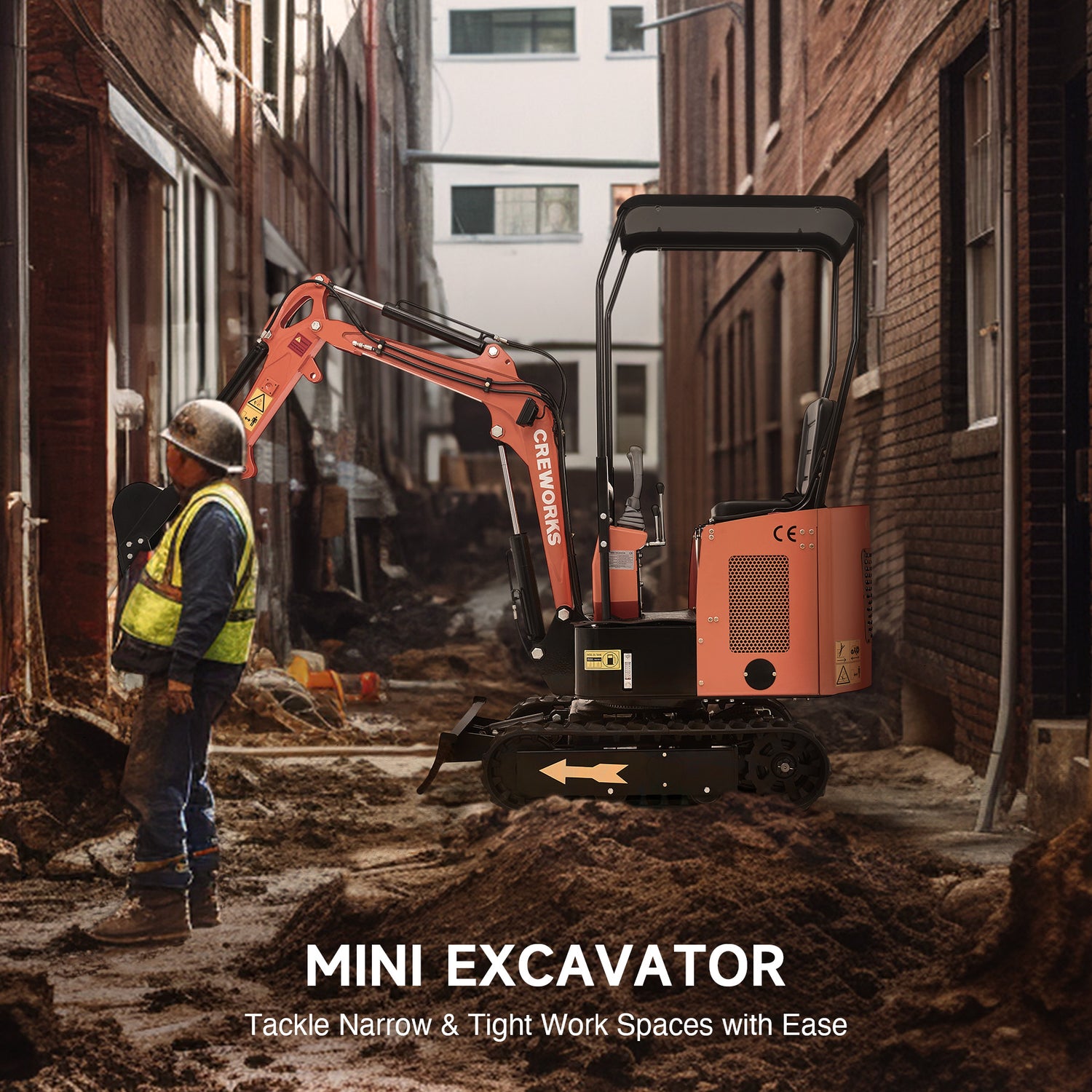 13.8 HP Mini Excavator