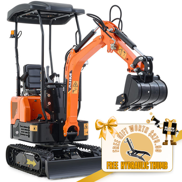 AHM AX-12 | 13.5 HP B&S Engine Mini Excavator