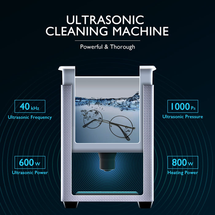 Ultrasonic Cleaner with Digital Timer and Heater for Ultrasonic Cleani ...