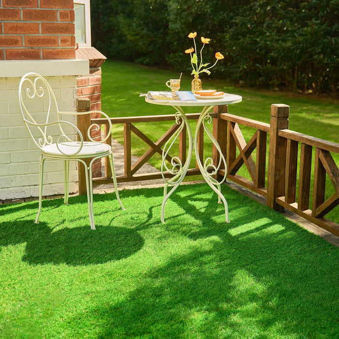 TERRADISE Artificial Grass Rug, 3'x5' Fake Grass for Outdoor Garden Balcony Patio Decor