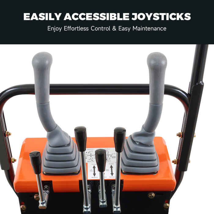 AHM AX-12B | 13.5 HP B&S Engine Mini Excavator