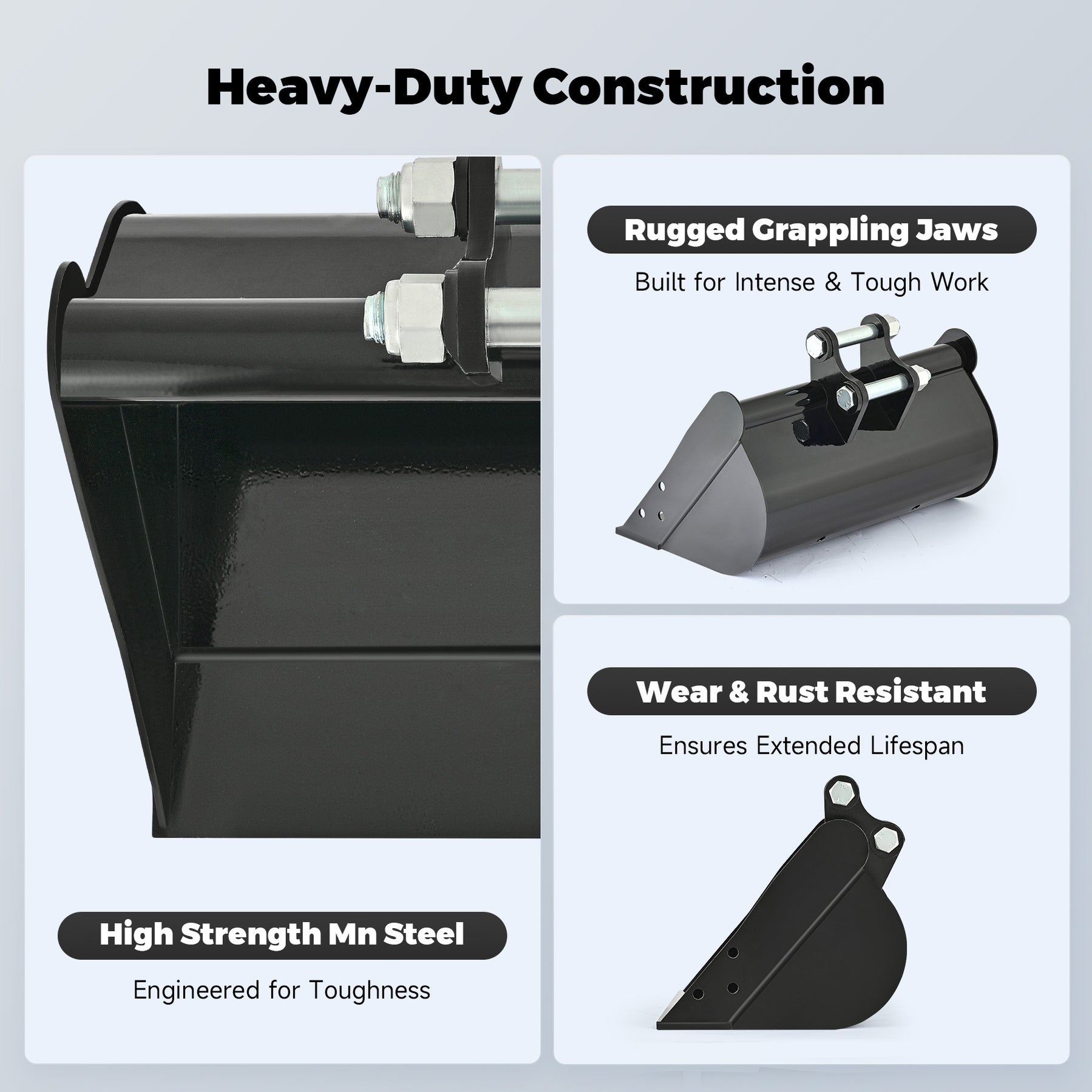 24 in. Smooth Bucket Attachment for Mini Excavator for Rent - United Rentals 24 in. Smooth Bucket Attachment for Mini Excavator for Rent - United Rentals