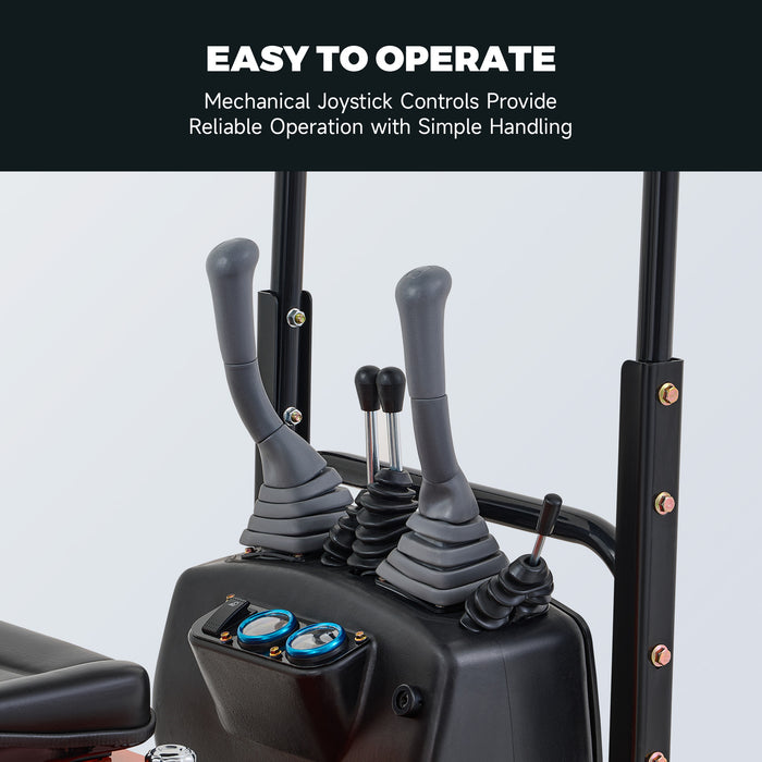 AHM AX-12 | 13.5 HP B&S Engine Mini Excavator