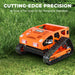 Remote Control Lawn Mower Robot Grass Cutter Weeding Machine for 45° Slope