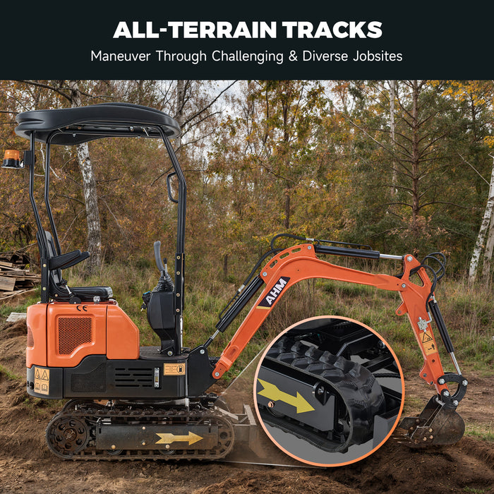 AHM AX-12 | 13.5 HP B&S Engine Mini Excavator