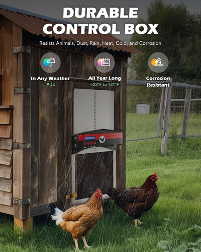 Automatic-Chicken-Coop-Door-Control-box