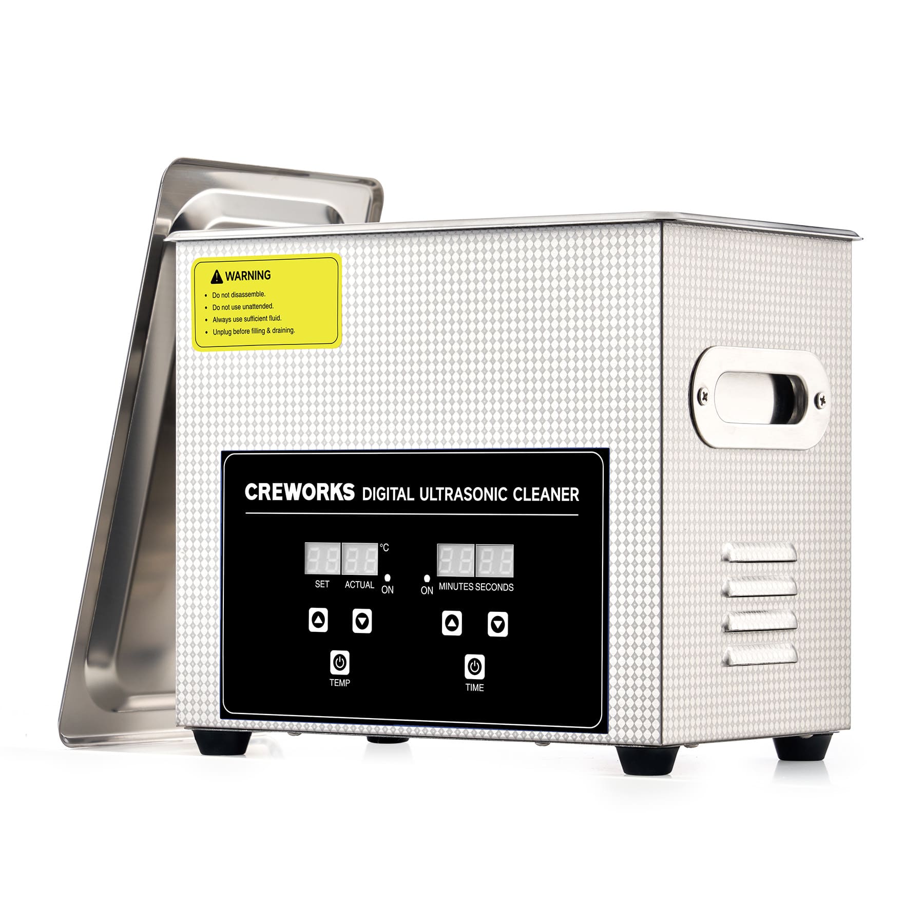 Ultrasonic Cleaner with Digital Timer and Heater for Cleaning 3L ...