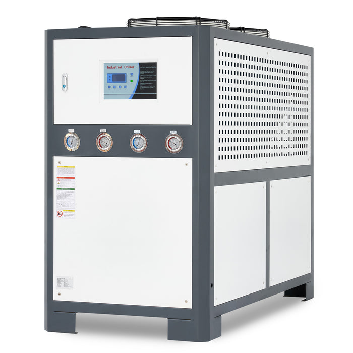 22.1HP Air-Cooled Chiller Industrial Water Chiller 52.8 gal. Tank R32