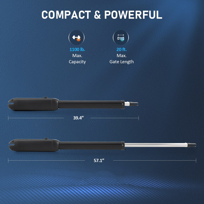 Dual-Ultraswing-Gate-Openers