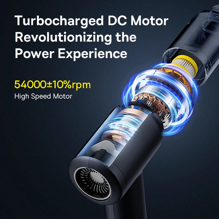 Car Vacuum Cleaner Wireless Air Dust Blower Gun for Car Powerful Portable Car Cleaning Appliance Cordless Vehicle Cleaner