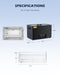    Ultrasonic-Cleaning-Professional-Ultrasonic-Machine-with-Heater-Timer-and-Dual-Mode-30L-Specification
