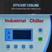 CREWORKS 37 Gal 8 Ton Air-cooled Water Chiller for Laser Cutters CNC Machines
