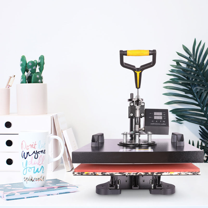 360DegreeSwivelHeatPressMachinefunction