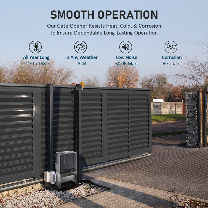 4G Gate Opener 4G Remote Control Garage Opener ON/OFF Switch For Sliding Swing Garage Gate Opener