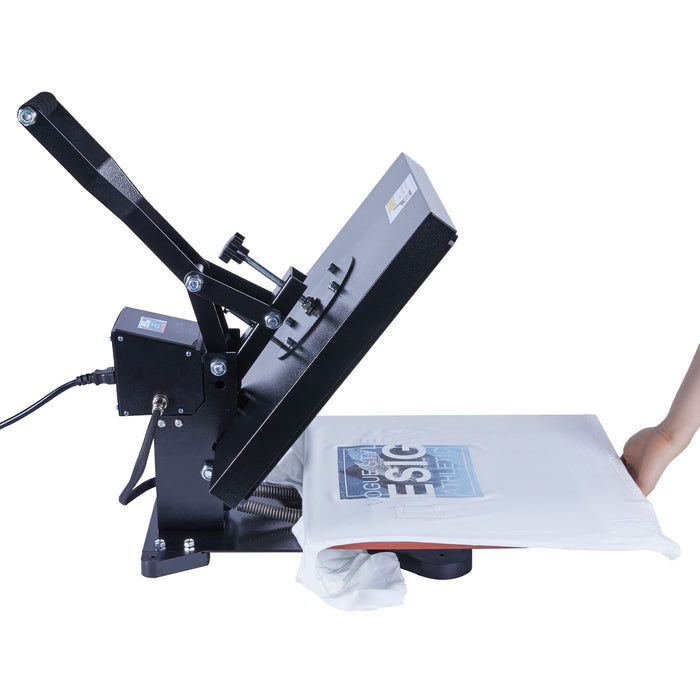 Versatile Heat Press Machine - 15x15, 1000W, LED, 360° Rotation