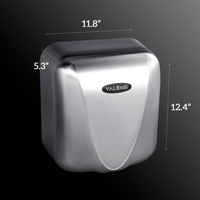 High Speed Matte Finished Stainless Steel Hand Dryer Durable