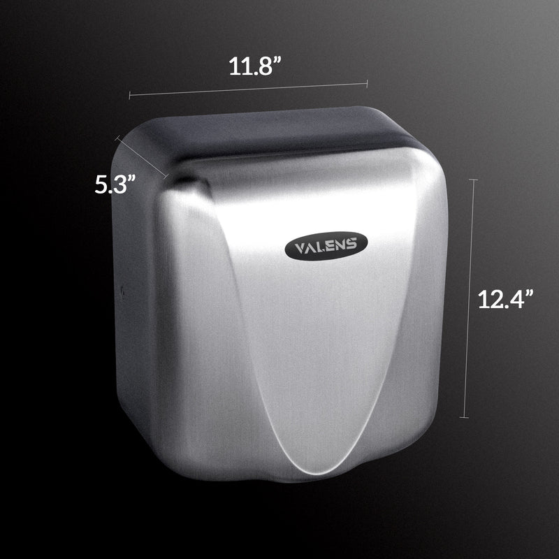 High Speed Matte Finished Stainless Steel Hand Dryer Durable