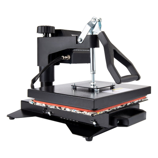 Heat Press Machine: 12-inch x10-inch 600W, LED, 360° Rotation
