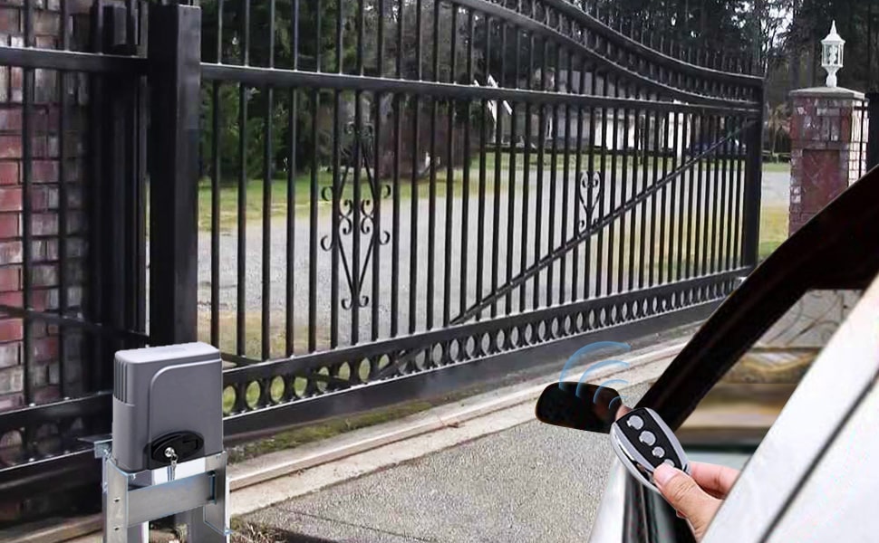 Sliding Remote Back Automatic Sliding Gate Opener Backup Remote Control — Creworks Equipment