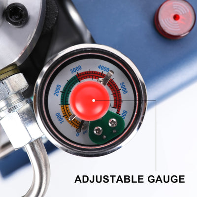 air pump with adjustable gauge