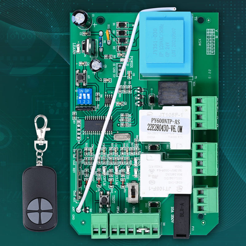 automatic-gate-opener-Logic-Board-front
