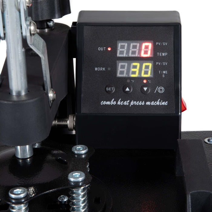 GHP 5 in 1 Heating thermocouple Heat Press Machine Digital Transfer Su
