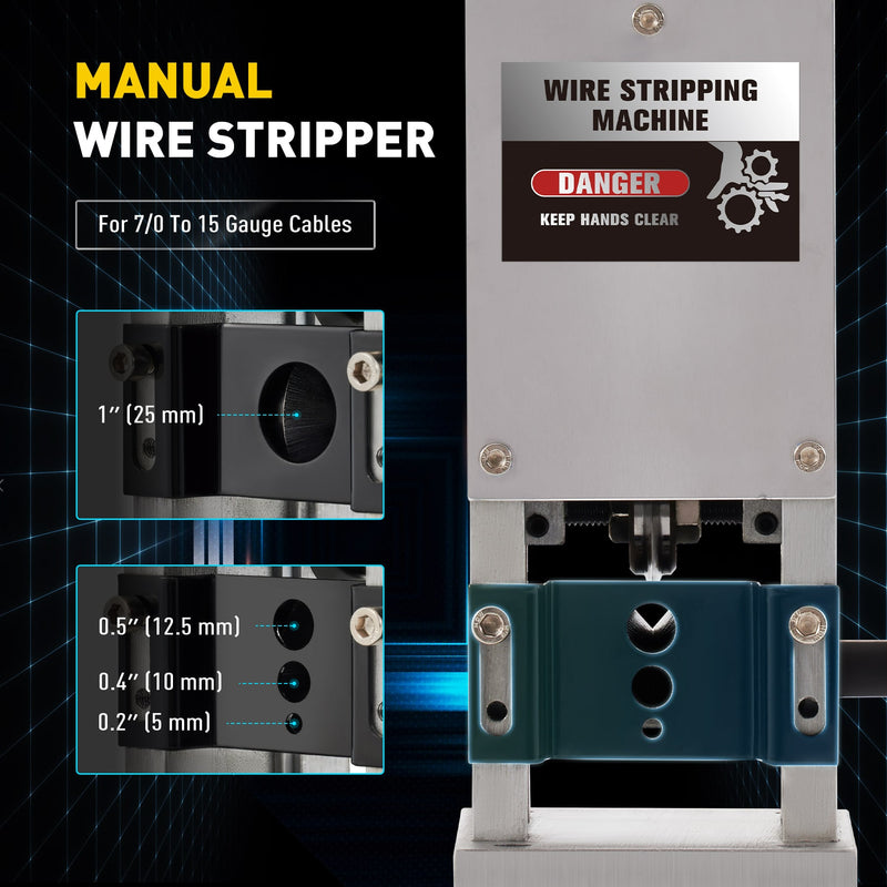 Portable Cable Stripping Machine